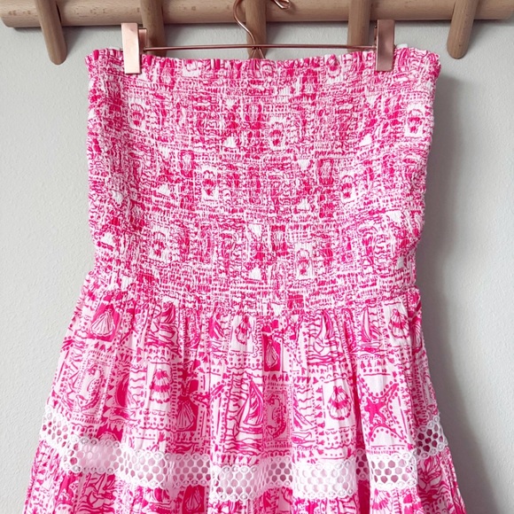 Lilly Pulitzer Kelvins Strapless Dress - Picture 4 of 16